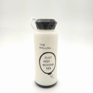 Garrafa de Vidro Branca