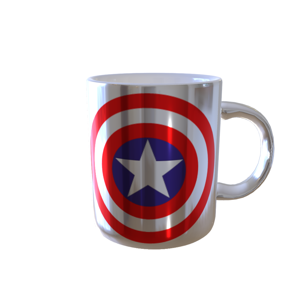 Canecas personalizadas em Campinas Capitão America